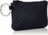 Vera Bradley Women's Microfiber Zip ID Case Wallet, Solid Navy, One Size...