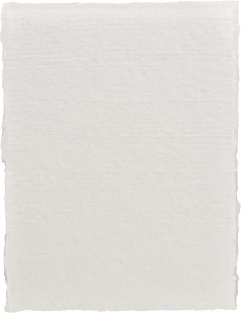 Watercolor Paper, 140lb(300gsm), 8x6 Inches, 25 Sheets, Handmade Deckle Edge Paper, Textured, Mixed Media, Cold Press Pad for Calligraphy, Sketchi...