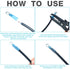 300 Pcs Heat Shrink Ring Terminals #10 Blue 16-14 AWG Electrical Connectors Ring Connector Clear 10 AWG Wire Connectors, Waterproof and Insulated ...