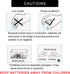 ?10-Year Warranty? 4Pcs CR2 3V 1000mAh Lithium Battery...