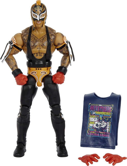 Mattel Rey Mysterio Elite Collection Action Figure...