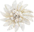 AeraVida Dancing White Petals Mother of Pearl-Cultured Freshwater Pearl Pin or Brooch | Floral Accessories for Women | Handmade Floral Brooch...