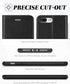 TUCCH Wallet Case for iPhone 8 Plus/iPhone 7 Plus, PU Leather Flip Cover with Card Slot Stand Holder, Magnetic Closure Shockproof TPU Interior Cas...