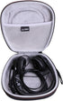LTGEM Hard Headphone Case for Logitech H390, H430, H570e / JLab Go Work, JIAMQISHI, EAGLEND, FEABASK Headset (Inside:6.8"x7"x2.9") - Black+Grey...