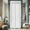 AooHome Fabric Shower Curtain, 36 Width x 72 Height Inch Stall Size Bathroom Curtain for Hotel, Waterproof, White...