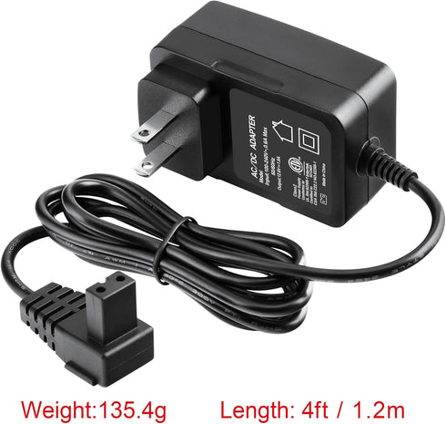 SLLEA 12.6V 2-Prong AC/DC Adapter Compatible with Paxcess HJ1103 HJ1103J Cordless 5000 Automatic Robotic Pool Vacuum Cleaner 5000mAh Lithium Ion B...