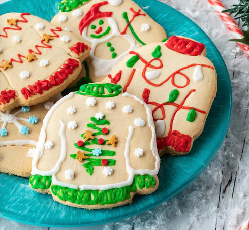Christmas Sweater Cookie Cutter, Stainless Steel, Dishwasher Safe (Christmas Sweater)...