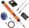 Mini Cordless Soldering Iron Kit, USB Rechargeable Portable Cordless Soldering Iron, 3 Temperature Adjustment Soldering Iron Tool Kit for Home App...