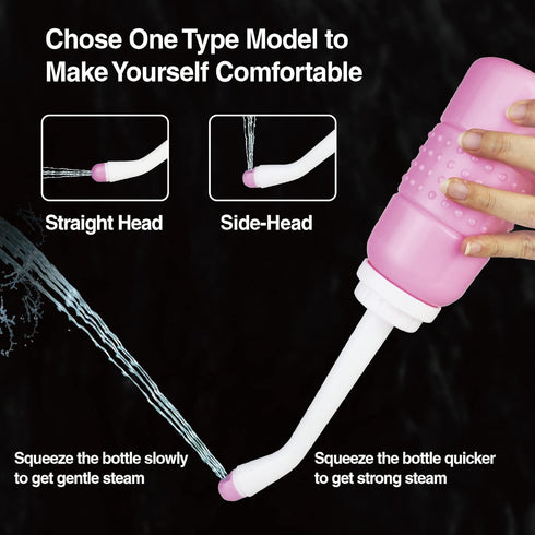 TopQuaFocus 12oz Perineal Bottle for Postpartum Care Portable Travel Peri Sprayer Bidet Postpartum Recovery Essentials After Birth Cleaning for Wo...