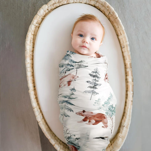 GRSSDER Baby Blankets Super Soft Jersey Knit Swaddle Blanket for Baby Girls and Boys, Double Layer Receiving Blankets 34 x 44 Inches Extra Large f...