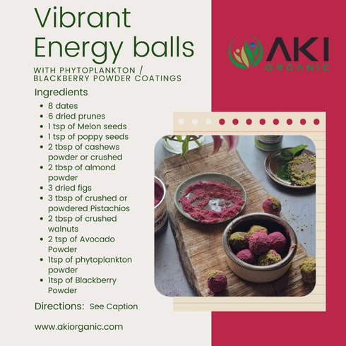 AKI BlackBerry Powder, Ideal in Nutrients, Vitamin C, Sugar-Free, Vegan-Friendly - Ideal for Baking, Flavoring, Smoothie, Yogurt, Popsicles, Sprin...