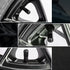 Car Tire Valve Stem Caps, 4Pcs Aluminum Alloy Air Caps Cover, Corrosion Resistant & Leak Proof Tire Valve Cap, Universal Tire Trim Accessories for...