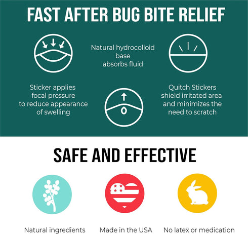 Bug Bite Itch Relief Patch Kids, Summer travel essentials for kids, Mosquito Bug Bite Thing Suction Tool Alternative, Summer camp essentials itch ...