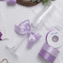 1 Inch Double Face Satin Ribbon Lavender Ribbon for Gift Wrapping Hair Bows Making Chair Sash Valentine's Day Wedding Birthday Party Invitation De...