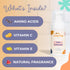 Kids Face Wash - Foaming Face Wash For Kids - Gentle Skin Care - Natural Face Cleanser With Vitamin C & Vitamin E - For Girls and Boys - Tear Free...