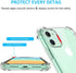 iPhone 11 Clear Case with 2 Screen Protectors, Maximum Shock Absorption Protection, Clear iPhone 11 Case, Compatible with Apple iPhone 11...