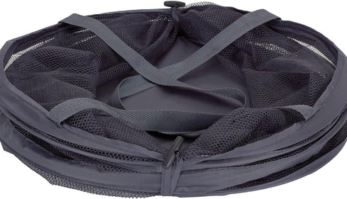 Household Essentials 2027-1 Pop-Up Collapsible Mesh Laundry Hamper | Charcoal...