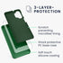 kwmobile Case Compatible with Samsung Galaxy A32 5G Case - TPU Silicone Phone Cover with Soft Finish - Pixie Green...