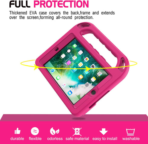 AVAWO Kids Case for iPad mini 1 2 3 - Built-in Screen Protector Light Weight Shock Proof Handle Stand Kids Cover for iPad mini 1st Gen, iPad mini ...