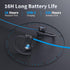 Wireless Headphones Bluetooth 5.3 Headphones with 16 Hours Playtime, Over-Ear Stereo Bass Earphones with Earhooks Headset, Sports Earbuds with Sto...