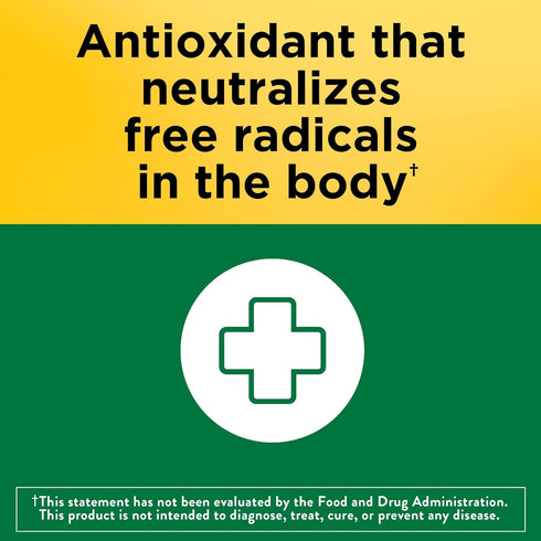 Nature Made Vitamin E 180 mg (400 IU) dl-Alpha, Dietary Supplement for Antioxidant Support, 100 Softgels, 100 Day Supply...