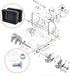 784-5580 Replacement Snowblower Plastic Reversible Skid Slide Shoes with Hardware for 2 MTD 2 Stage Yardman Cub Cadet Snowthrower...