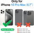 Antsturdy Compatible with iPhone 15 Pro Max Wallet Case for Women?RFID Blocking?,PU Leather Apple 15 Pro Max Crossbody Phone Case Zipper Wrist Str...