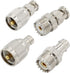 PL259 to BNC Adapter Male Female 4 Type RF Connector Kit Coax Coaxial BNC UHF Radio Adapter for Antennas Wireless LAN Device Radios...