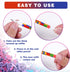 Kolewo4ever 48pcs HB Building Block Pencils Translucent Pencil Multicolor Non- Sharpening Pencils Pop Up Plastic Pencils for Exams, School, Office...