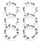 Pro Goleem Baby Closet Dividers Unisex Baby Closet Organizer for Nursery Baby Clothes Size Age Dividers Fits 1.5" Rod 6 PCS...