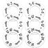 Pro Goleem Baby Closet Dividers Unisex Baby Closet Organizer for Nursery Baby Clothes Size Age Dividers Fits 1.5" Rod 6 PCS...