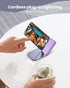 Purple Small Portable Battery Charger 4800mAh, Tiny Power Bank Ultra-Compact 15W Fast Charging Mini Battery Pack Power Charger for iPhone 14 Pro/1...