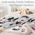 BlessLiving Boston Terrier & Frenchie Dog Plush Blanket - Red Heart Cute Puppy Dog Cozy Fleece Throw for Kids, Girls & Women - White - 50 x 60 Inc...