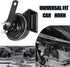 SEINECA Car Single Horn Loud Waterproof 12V High Tone Snail Electric Horn for Motorcycle Pickup RV SUV MPV Van Electric scooter. (High Tone)...