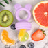 Bessentials Baby Fresh Fruit Food Feeder - 2 Pack Silicone Baby Mesh Feeders for Infant Safe Self Feeding |3 Sizes Food Pouches Included| Suitable...