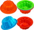 Webake Silicone Mini Bunt Cake Molds 4 Inch Fluted Tube Cake Pan, 8 Pack Non-stick Baking Cups Reusable Muffin Donut Pan...
