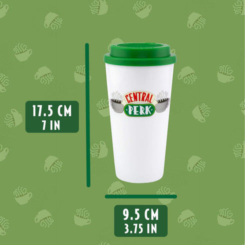 Paladone Friends TV Show Travel Mug, Central Perk Coffee Mug Officially Licensed Merchandise...