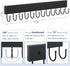 Belt Hanger Wall Mounted, Wooden Belt Organizer Max 12 Storage Capacity, 180° Rotating Space Saving Hangers for Ties, Tank Tops, Scarves, Bras, Ke...