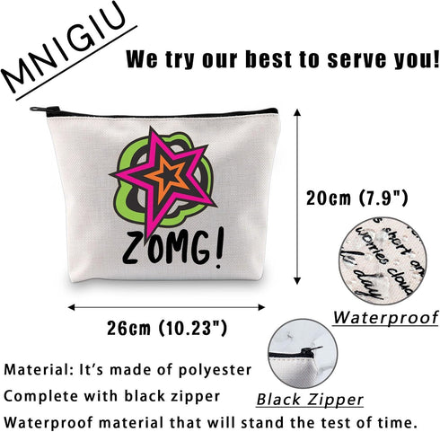 Game Lover Gift ZOMG Makeup Bag Video Game Lover Gift Game Master Gift Roleplaying Game Lover Gift...