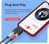 3.5mm to RCA Splitter Adapter Gold Plated 3.5mm Male Stereo to 2 RCA Female Jack Y Plug Audio Converter (2 Pack)...
