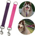 Traffic Dog Leash Dog Training Leash Pet Dog Traffic Grab Handle Dog Grab Tab Training Tab (Rosered & Purple)...