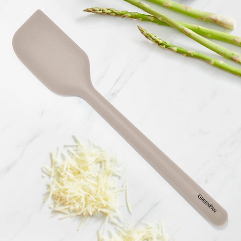 GreenPan Silicone Mixing Spatula, Scraping Baking Cooking Kitchen Utensil, Flexible Rubber Nonstick Cookware, Rigid Steel Core, Heat-Resistant, An...