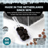 Gustaf's Dutch Licorice Double Salt Coins - 5.2oz Bag - Salted Black Licorice Coins - Dutch Candy from Netherlands - Salty Black Liquorice Treats...
