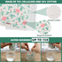 6Packs Swedish Dishcloths for Kitchen, Reusable Cleaning Paper Towels Quick Drying Washable Dish Rags Non-Scratch Cellulose Cotton Wash Cloths for...