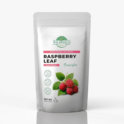 4 oz. Raspberry Leaf Tea Rasberry Leaf Herbs (Rubus idaeus folium) - 113g Rasberry Leave Tea Hojas de frambuesa...