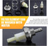 1 PC Automobile Fuel Filter, 3.46" x 1.1" x 0.31" Tempered Glass Transparent Visual Oil Level Filter Cup, Modification Accessories, Compatible wit...