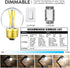Leools Dimmable E26 LED Bulb 4W Equal E26 40 Watt Light Bulb,E26 Globe Edison Light Bulbs,Daylight 4000K G16.5 Light Bulb led for Pendant,Chandeli...