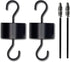Hummingbird Feeder Insect Ant Moat, Extra Large, 2 x 2 Pack, Black, includes 2 Cleaning Brushes...
