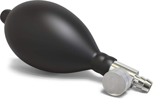 Replacement Blood Pressure Bulb & Air Release Valve by CORPS LEGACY - Premium BP Bulb for Manual Inflation of Sphygmomanometer - Works with BP Cuf...