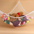 Stuffed Animal Hammock, Toy Hammock Storage Net, LXUNYI Mesh Toy Net Holder Jumbo Wall Corner Giant Baby Kids Children Stuff animals Hammocks Net ...